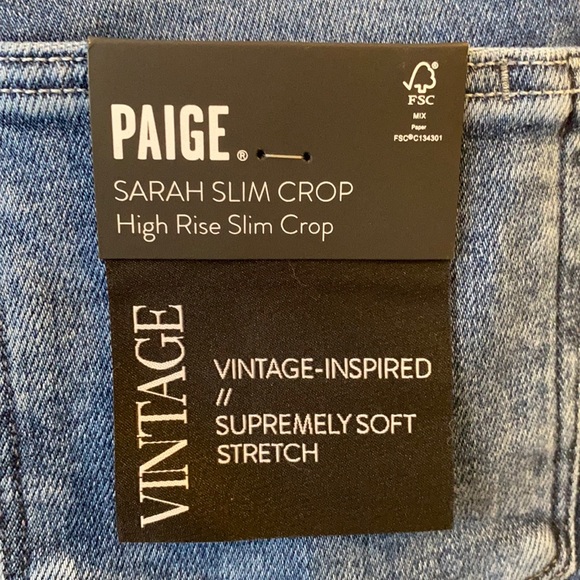 Paige 27 blue jeans - Picture 3 of 7